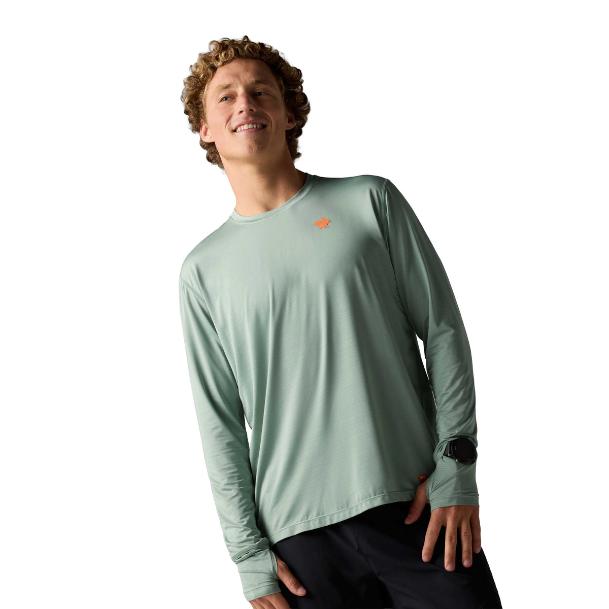 Men's UPF Tee Long Sleeve - Iceberg Green