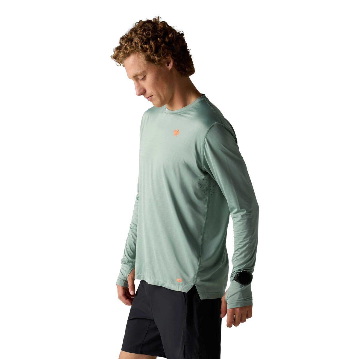 Men's UPF Tee Long Sleeve - Iceberg Green