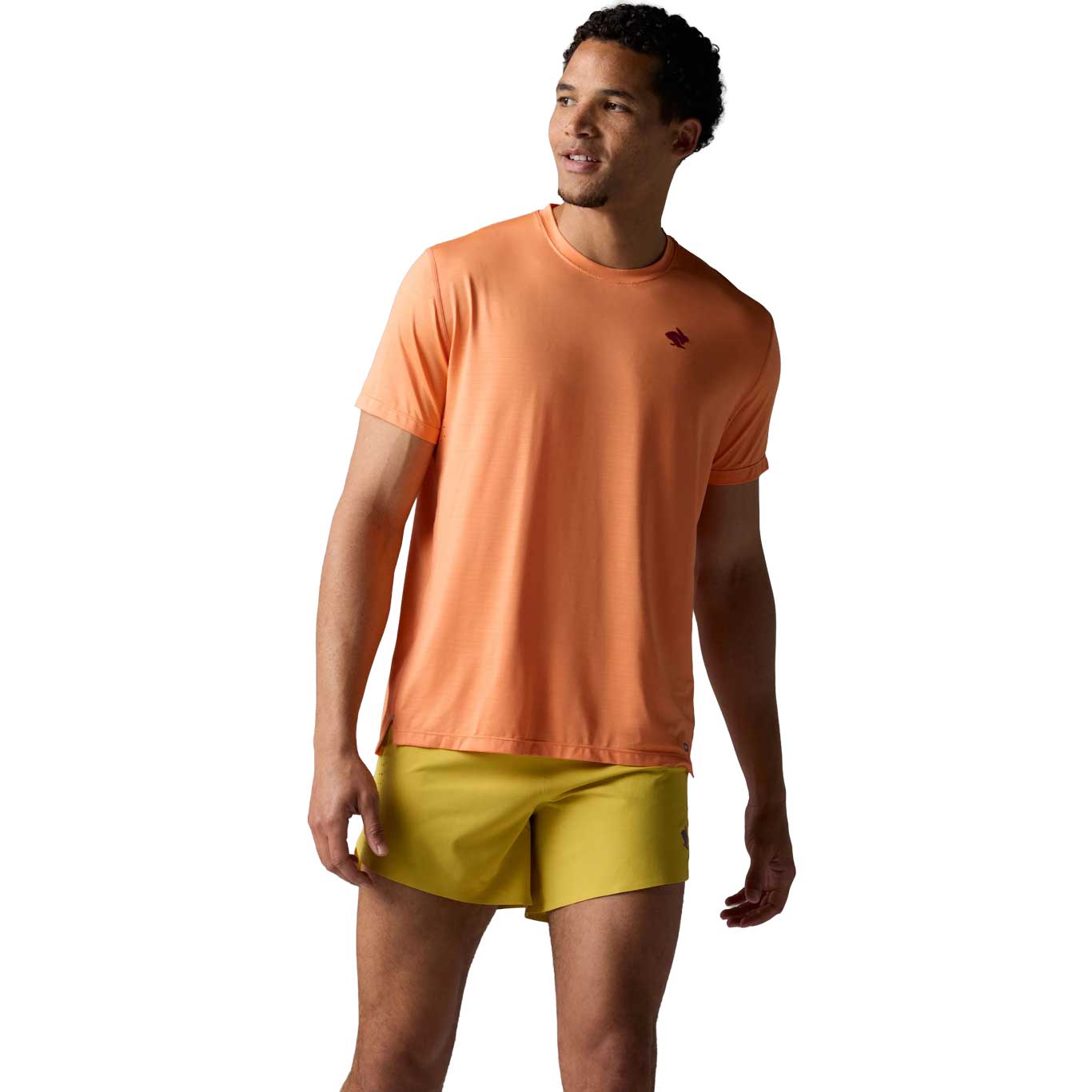 Men's UPF Tee Short Sleeve - Nectarine