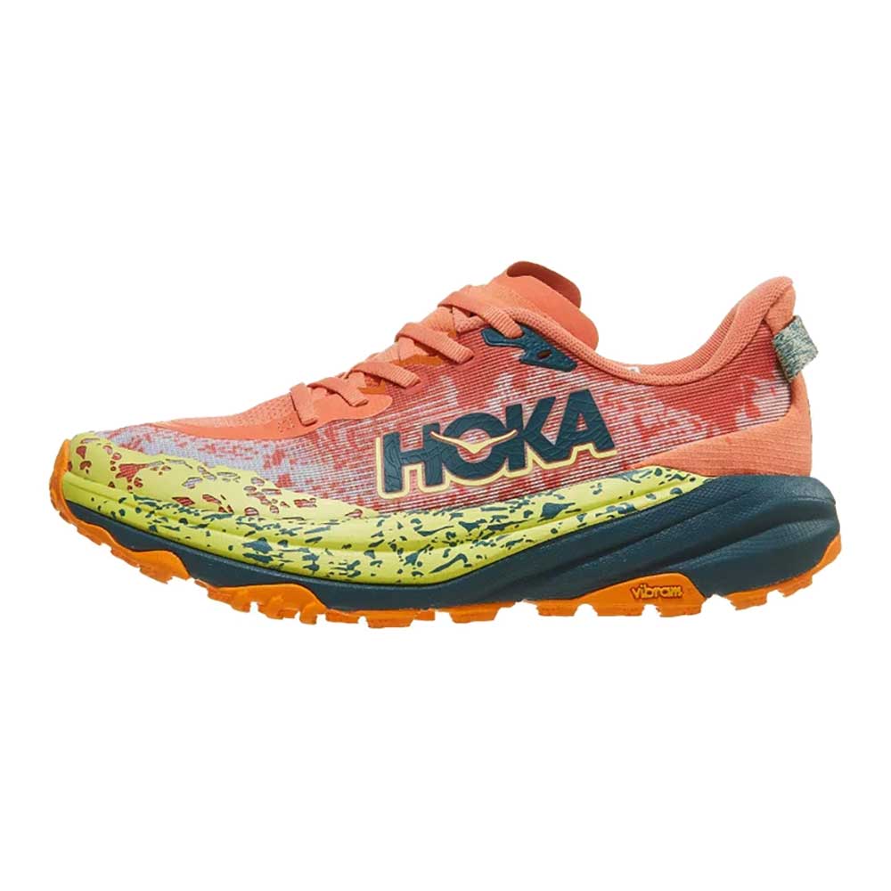 Women's Speedgoat 6 Trail Running Shoe - Feldspar/Blue Twilight - Regular (D)