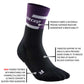 Women's The Run Compression Socks 4.0 - Violet/Black