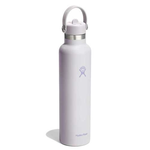 24 oz Standard Mouth with Flex Straw Cap - Cloud Pink