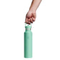 24 oz Standard Mouth with Flex Straw Cap - Mermaid Green