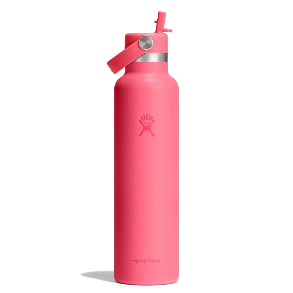 24 oz Standard Mouth with Flex Straw Cap - Popstar Pink