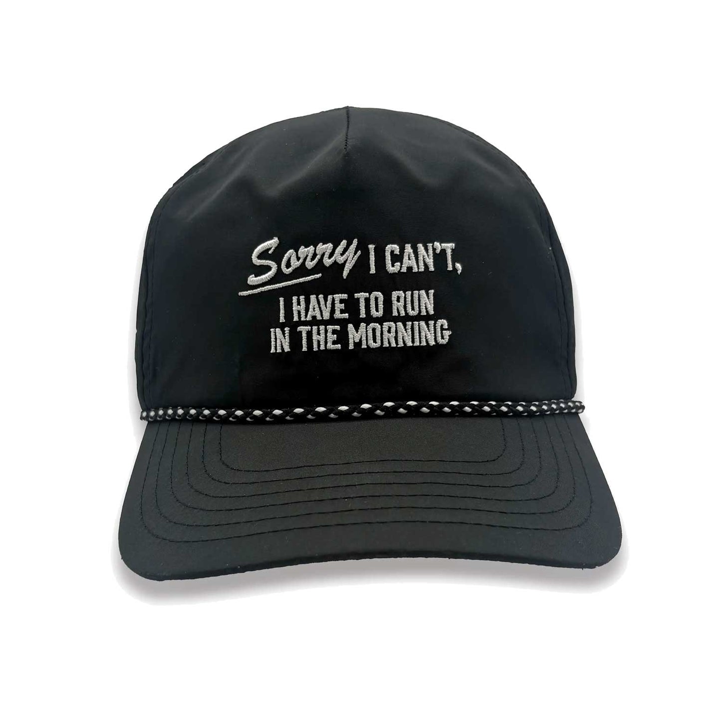 Sorry I Cant - EZ Rope Snapback Hat