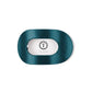 Flat Round Hair Clip Medium - Teal with It