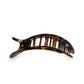 Flat Round Hair Clip Medium - Tortoise