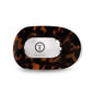 Flat Round Hair Clip Medium - Tortoise