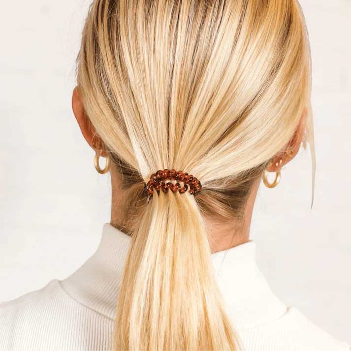 Hair Ties Small 3-Pack - Tortoise