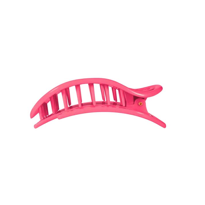Flat Round Hair Clip Medium - Tropic Twist
