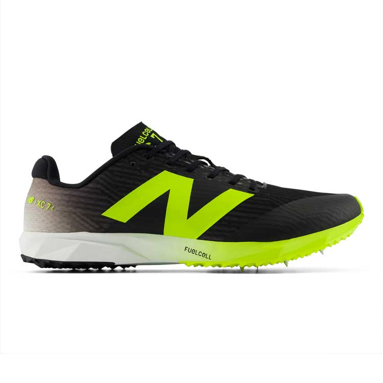 FuelCell XC7 v5 Cross Country Spikes - Black/Alkaline Green - Regular (D)