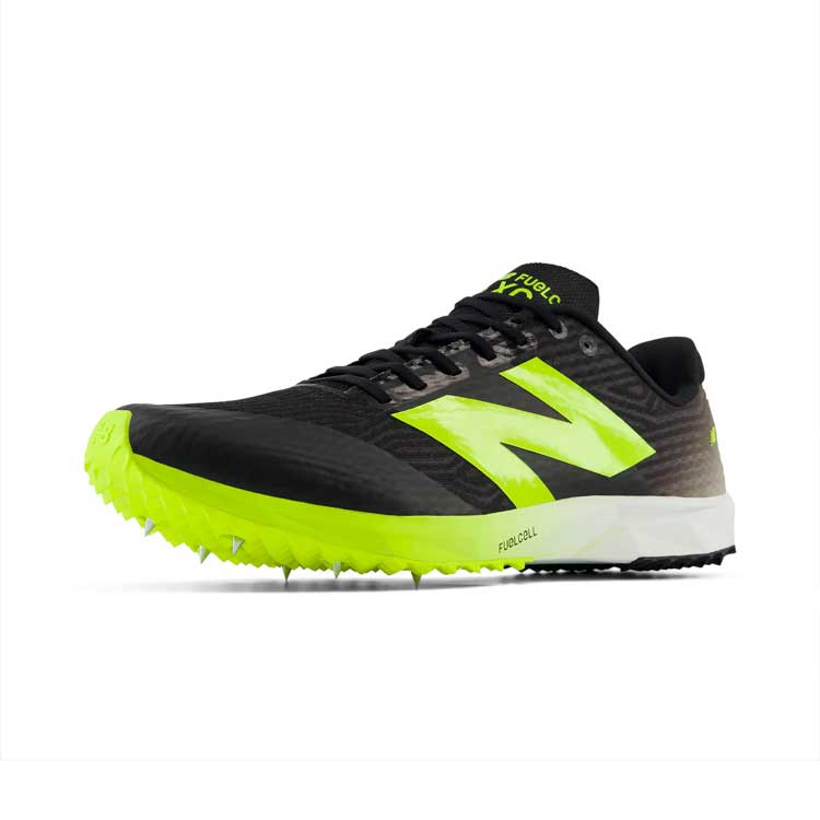FuelCell XC7 v5 Cross Country Spikes - Black/Alkaline Green - Regular (D)
