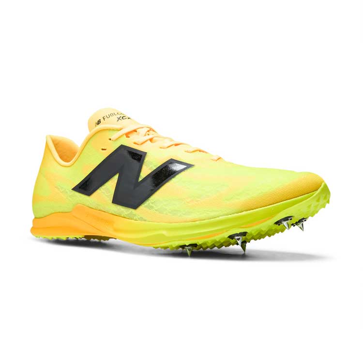 FuelCell SuperComp XC-X Cross Country Spikes - Satsuma Orange/Alkaline Green - Regular (D)
