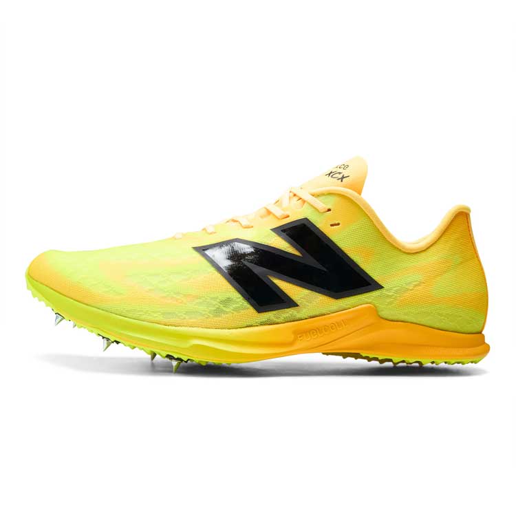 FuelCell SuperComp XC-X Cross Country Spikes - Satsuma Orange/Alkaline Green - Regular (D)