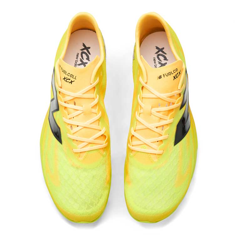 FuelCell SuperComp XC-X Cross Country Spikes - Satsuma Orange/Alkaline Green - Regular (D)