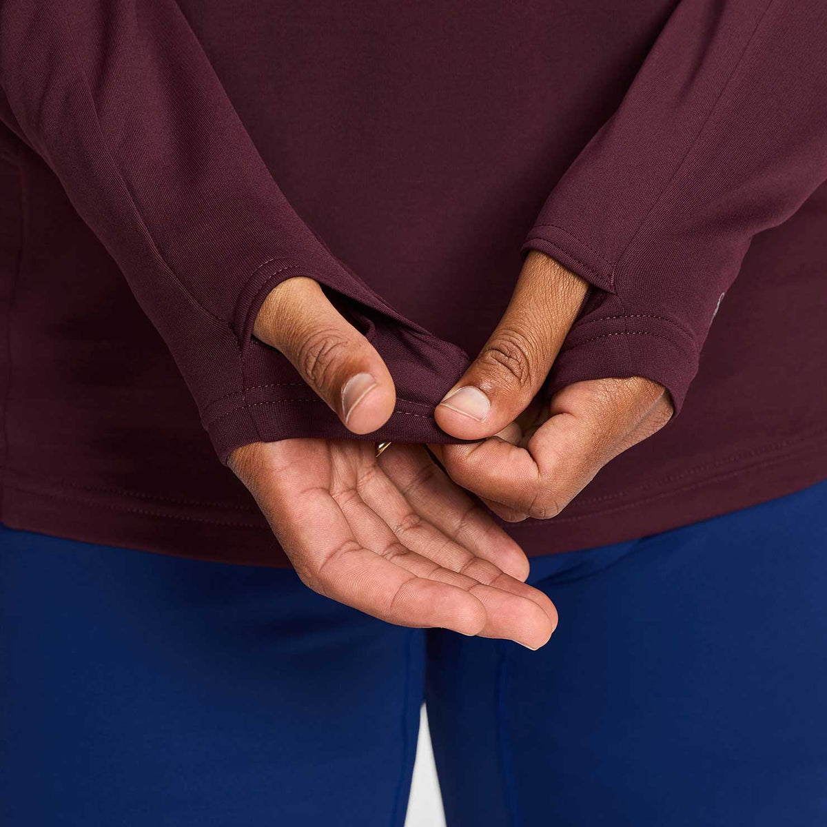 Men's Rover Merino Hoodie - Oxblood