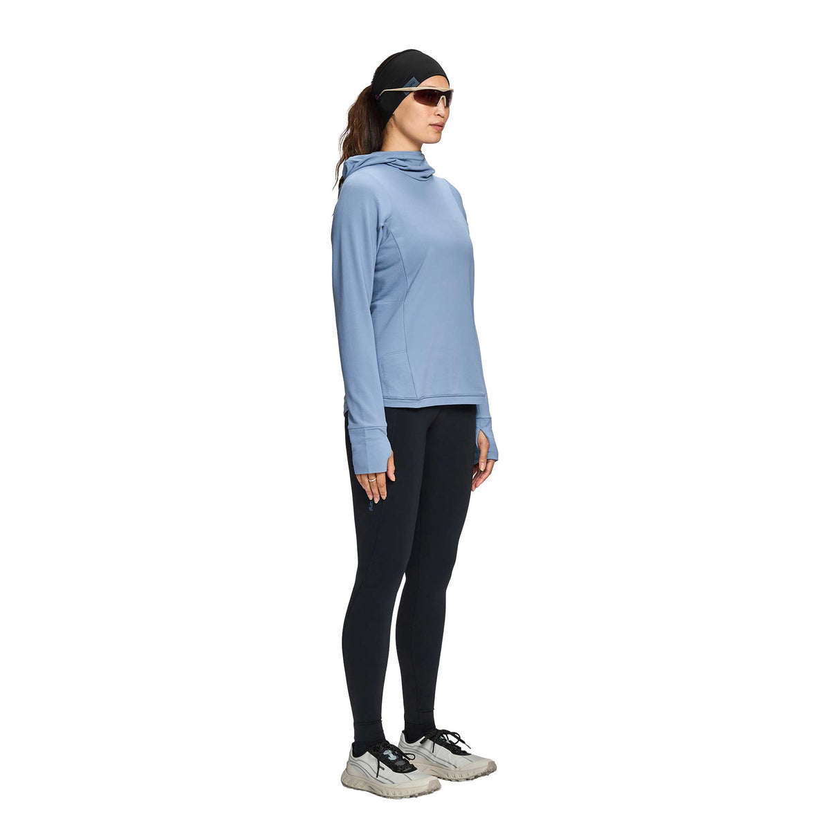 Women's Rover Merino Hoodie - Coast