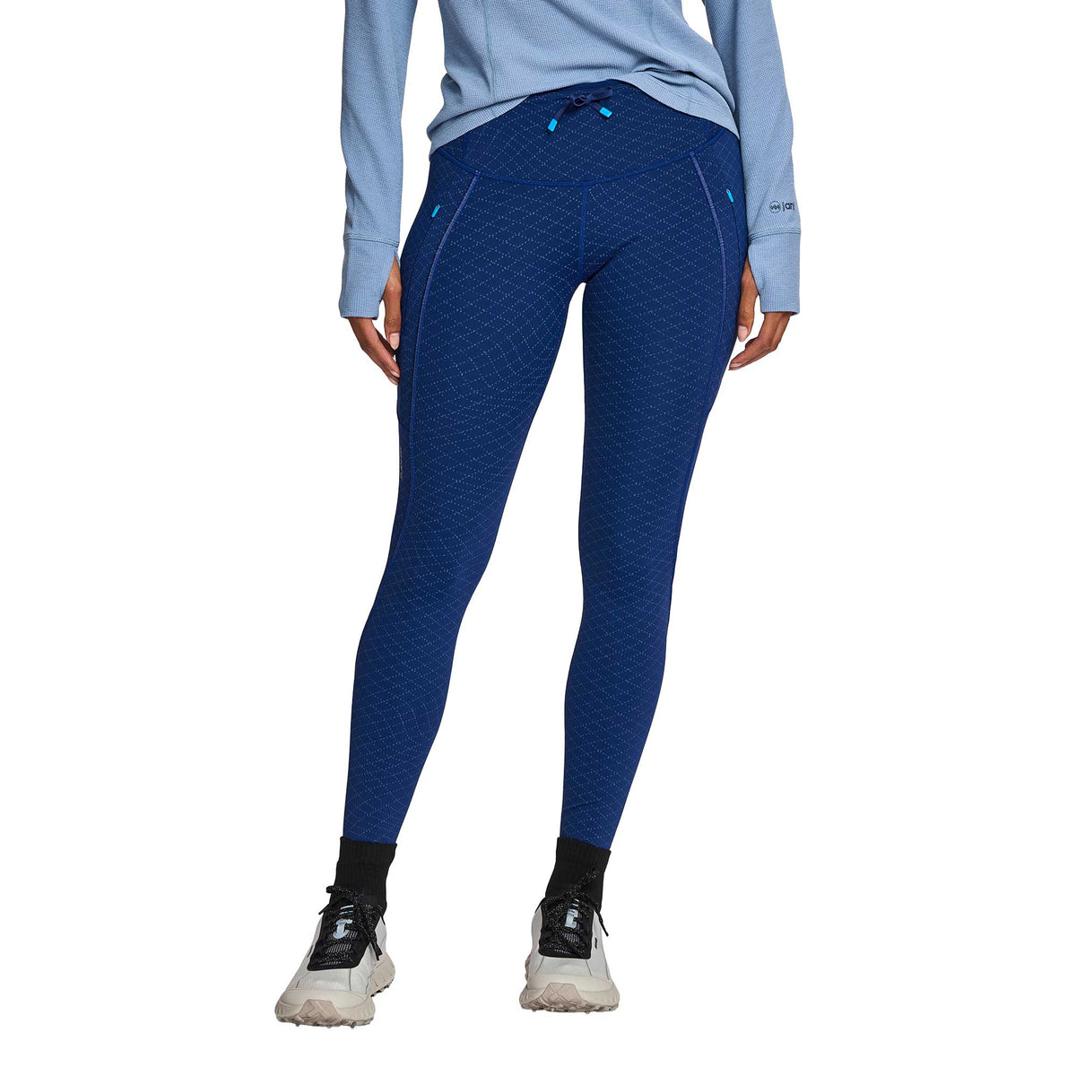 Women's Aurora Fleece Tight - Warpnet Hi-Vis Slipstream