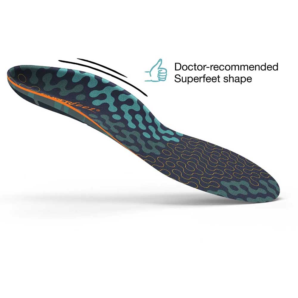 Run Cushion High Arch Insole Sea Pine – Gazelle Sports