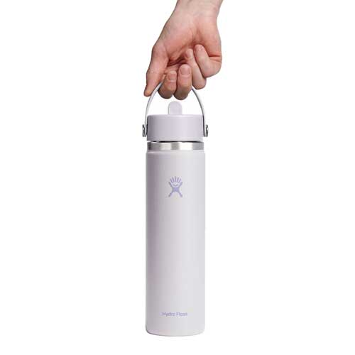 24 oz Standard Mouth with Flex Straw Cap - Cloud Pink