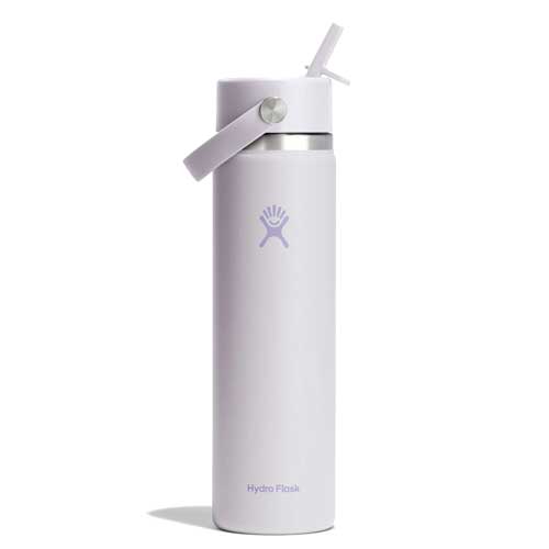 24 oz Standard Mouth with Flex Straw Cap - Cloud Pink