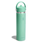 24 oz Standard Mouth with Flex Straw Cap - Mermaid Green