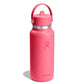 32 oz Wide Mouth with Flex Straw Cap - Popstar Pink