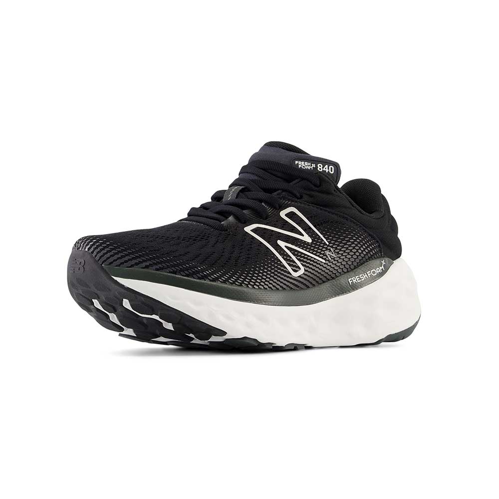 Men's Fresh Foam X 840v1 Running Shoe- Black/Blacktop - Black/Blacktop - D