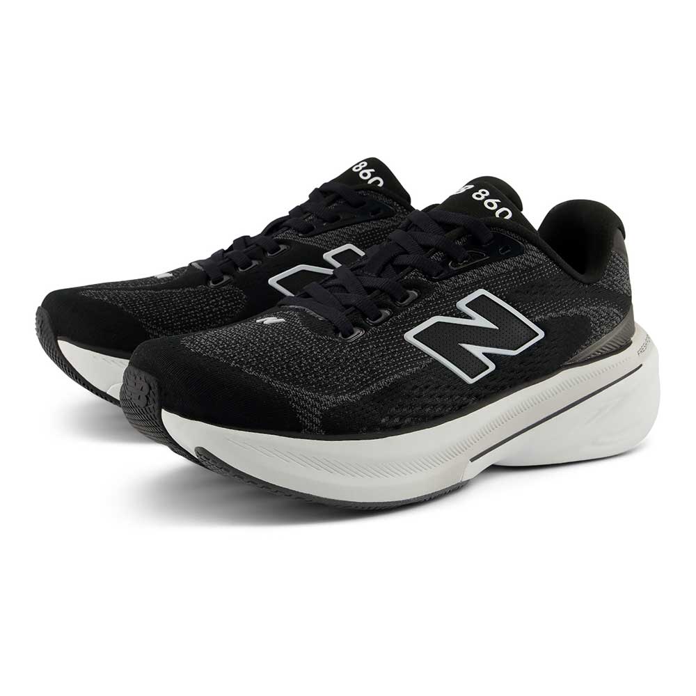Women's Fresh Foam X 860v15 Running Shoe - Black/NB 103 White - Regular (B)