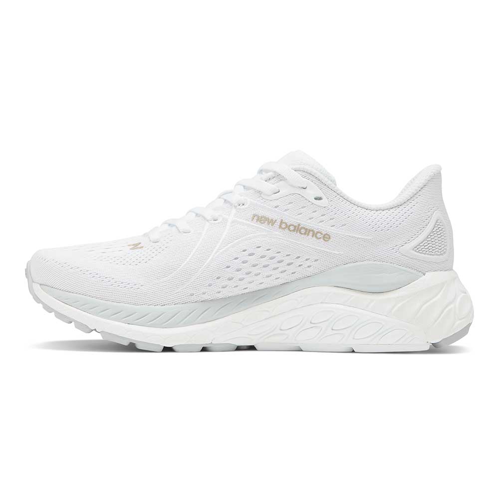 Women's Fresh Foam X 860 v13 Running Shoes - White/Light Aluminium - Regular (B)