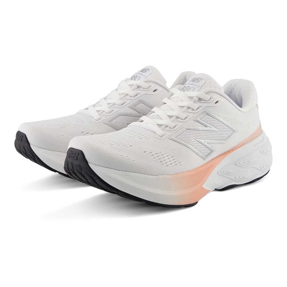 Women's Fresh Foam X 880v15 Running Shoe - Pink Lemonade/NB 103 White - Regular (B)