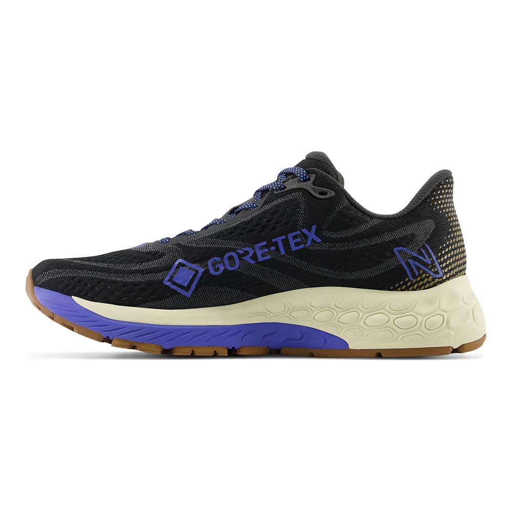 Women's Fresh Foam X 880 V13 Gore-Tex® Running Shoe - Black/Marine Blue- Regular (B)