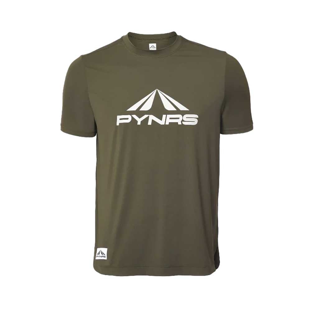 All Gender Walk Hill Running Tee - Deep Olive