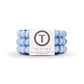 Hair Ties Large 3-Pack - Washed Denim