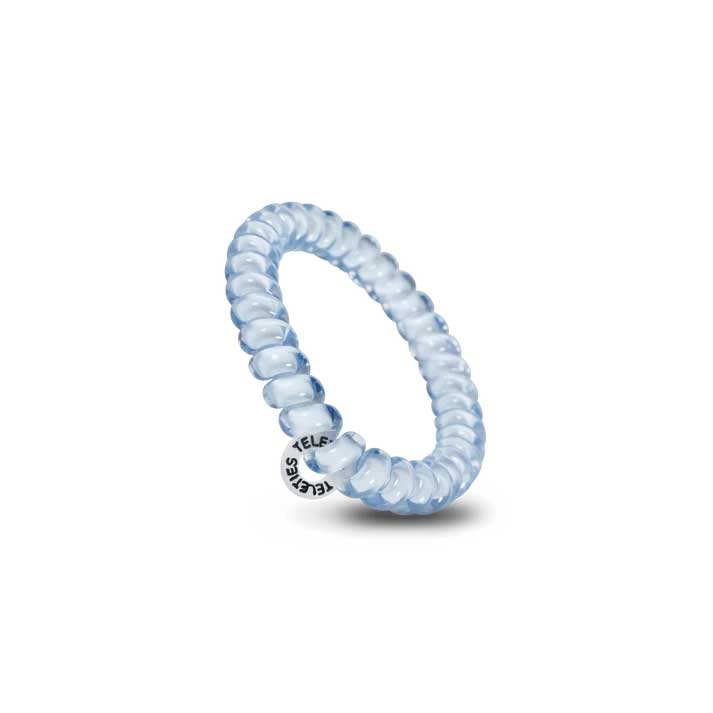 Hair Ties Small 3-Pack - Washed Denim