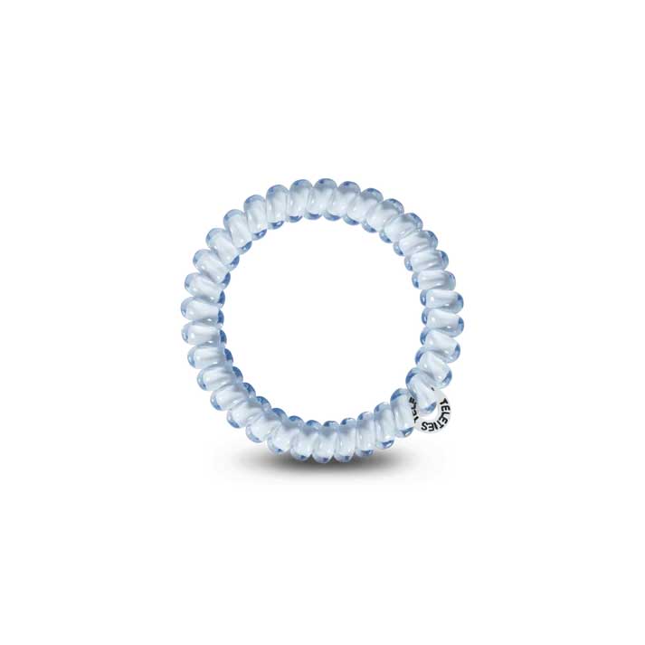 Hair Ties Small 3-Pack - Washed Denim