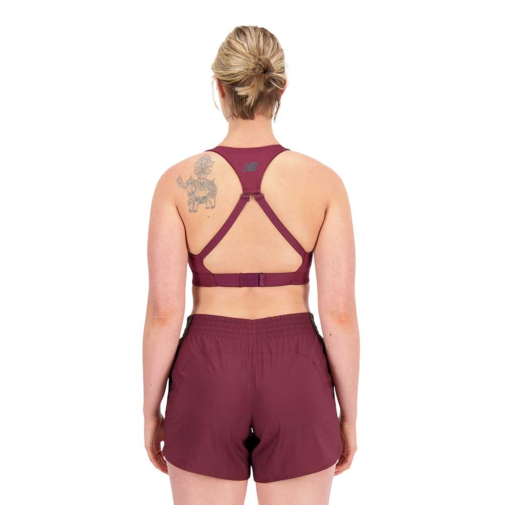 Women's NB Power X Bra - NB Burgundy