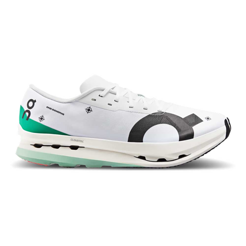 Men's Cloudboom Echo 3 Running Shoe - Undyed White/Mint - Regular (D)