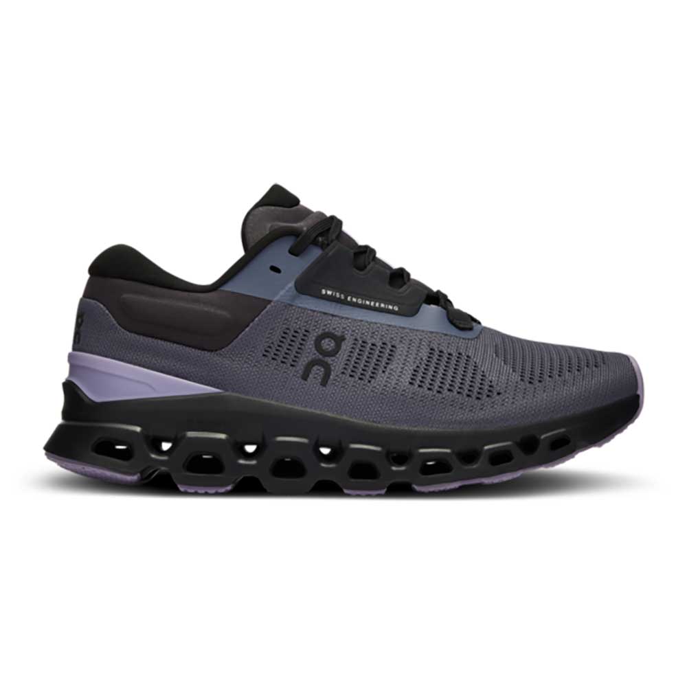 Women's Cloudstratus 3 Running Shoe - Metal/Wisteria- Regular (B ...