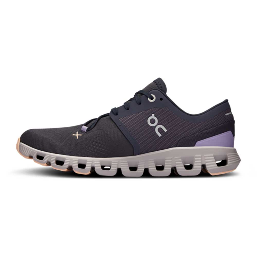 Women's Cloud X 3 Running Shoe - Iron/Fade - Regular (B)