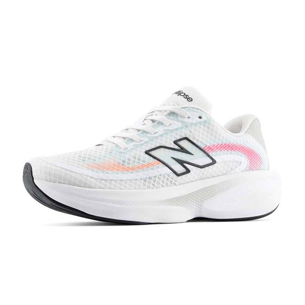 Women's Ellipse v1 Running Shoe - NB 103 White/Black/Glint Blue - Regular (B)