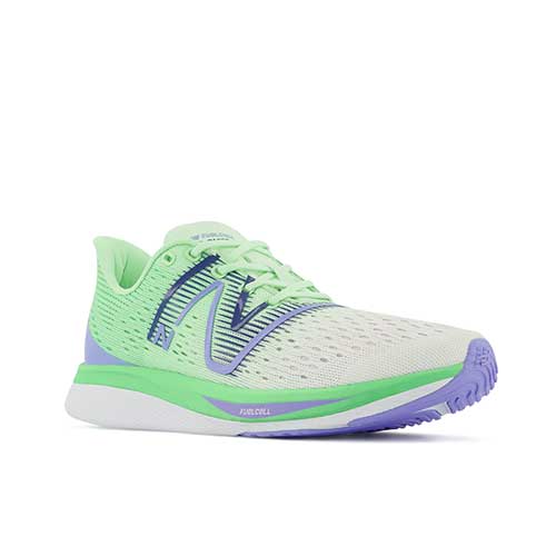 Women's FuelCell SuperComp Pacer - White/Vibrant Spring Glo - Regular (B)