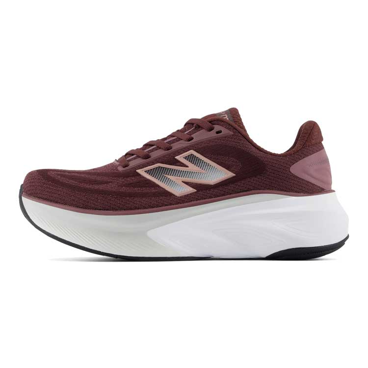 Women's Fresh Foam X More v6 Running Shoe - Cherry Leather/Fast Track - Extra Wide (2E)