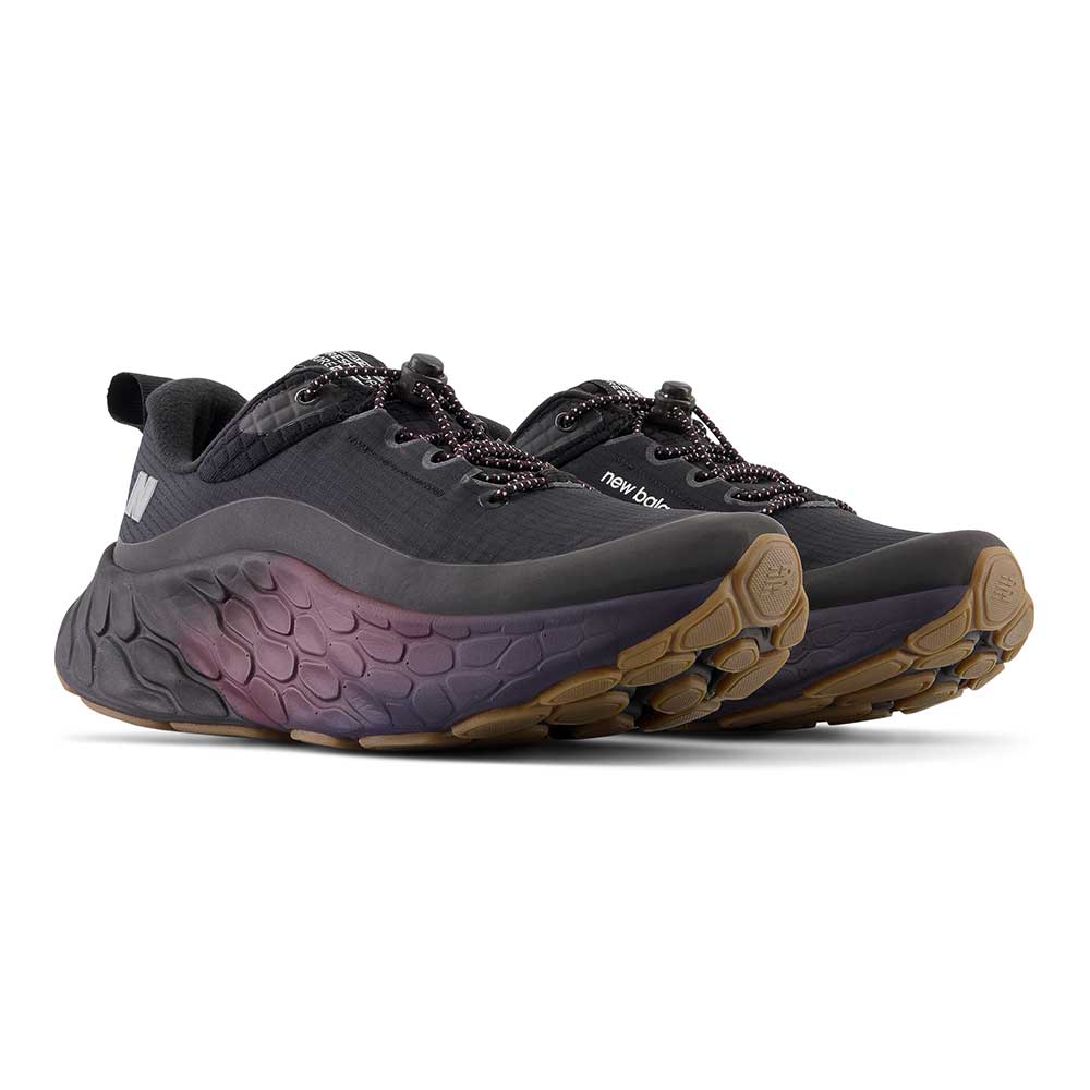 Women's Fresh Foam X More v4 Permafrost Running Shoe - Black/Nb