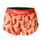 Women's Chili Peppers 1.5" Split Shorts - Chili Peppers