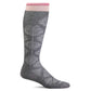 Women's Full Floral - Charcoal
