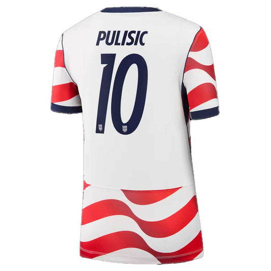 Women's USMNT 2026 Home Jersey PULISIC #10 - Sail/Midnight Navy/Midnight Navy