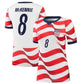 Women's USMNT 2026 Home Jersey MCKENNIE #8 - Sail/Midnight Navy/Midnight Navy