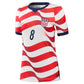 Women's USMNT 2026 Home Jersey MCKENNIE #8 - Sail/Midnight Navy/Midnight Navy