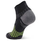 Unisex Enduro Quarter Socks - Black